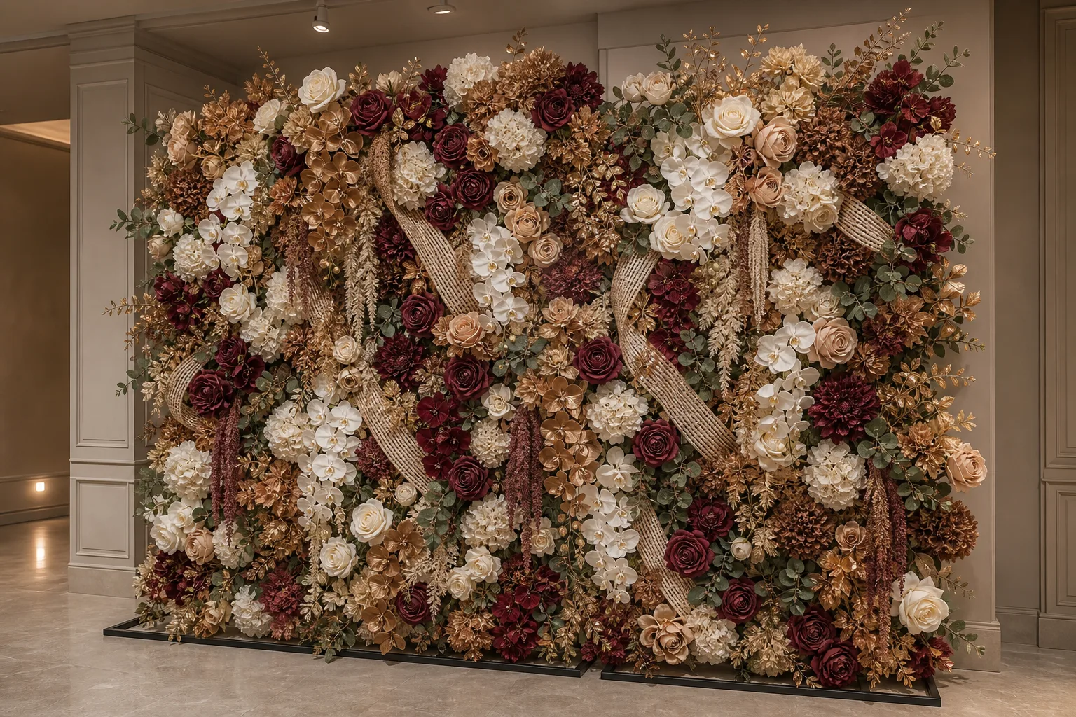 BloomLeaf limited atelier artificial flower wall